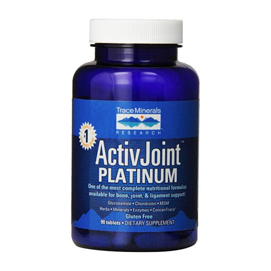 Trace Minerals Research Activ Joint Platinum, 90 TABLETAS 