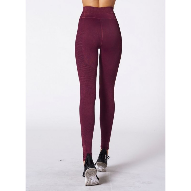 One by One Legging-VIOLET WINE
